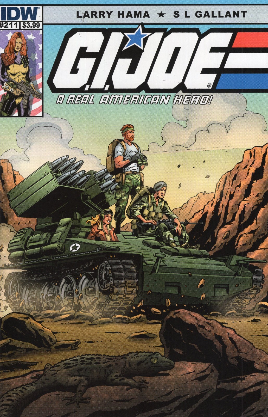 G.I. Joe Real American Hero #211 IDW 2015 NM G.I. Joe Real American Hero #211 IDW 2015 NM