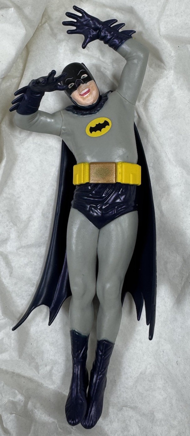 Hallmark Ornament Holy Hit TV Show, Batman 2014 Adam West Caped Crusader Hallmark Ornament Holy Hit TV Show, Batman 2014 Adam West Caped Crusader
