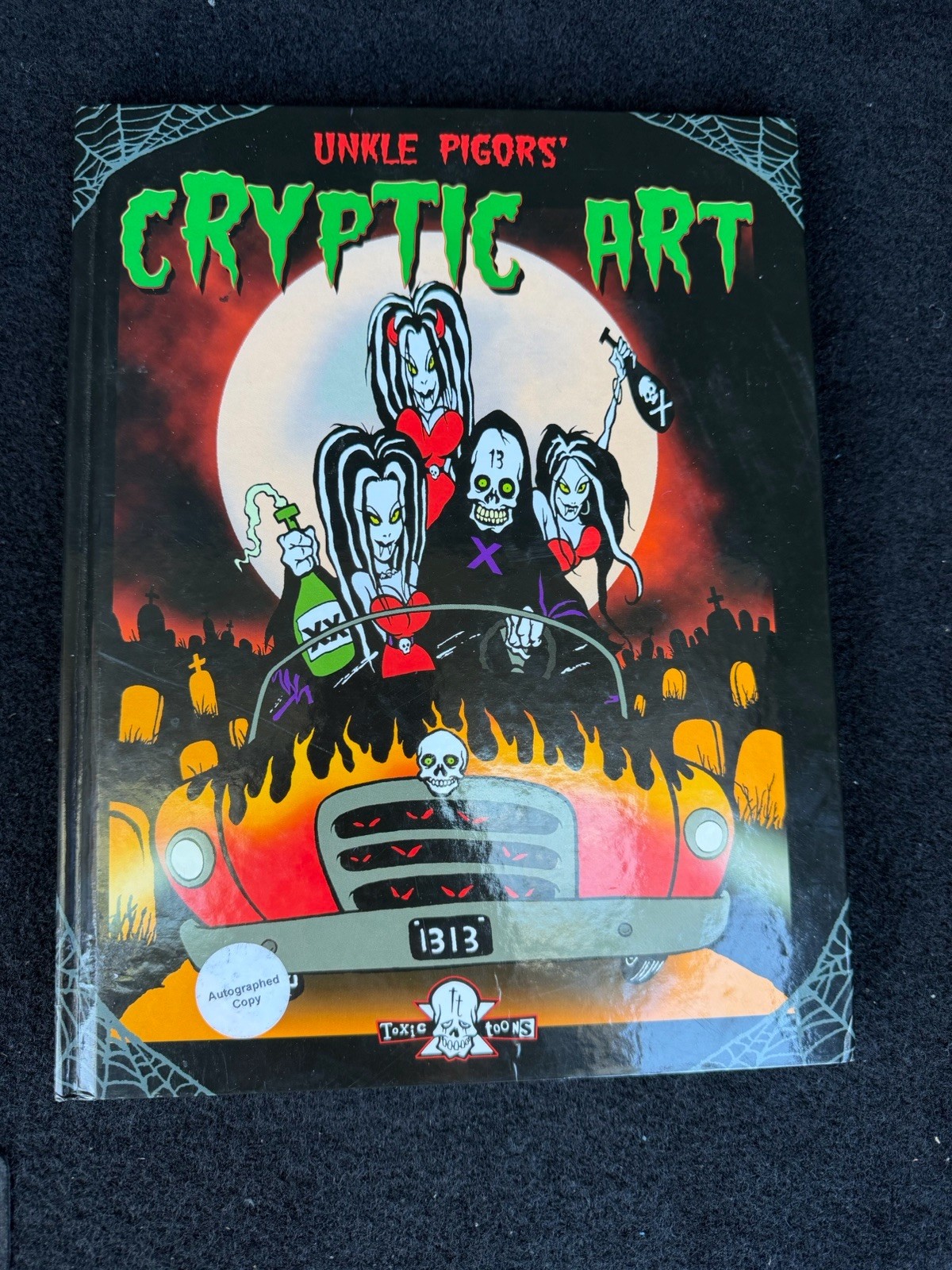 Unkle Pigors Cryptic Art Eric Pigors 2008 1st Ed Signed HC Baby Tattoo Unkle Pigors Cryptic Art Eric Pigors 2008 1st Ed Signed HC Baby Tattoo