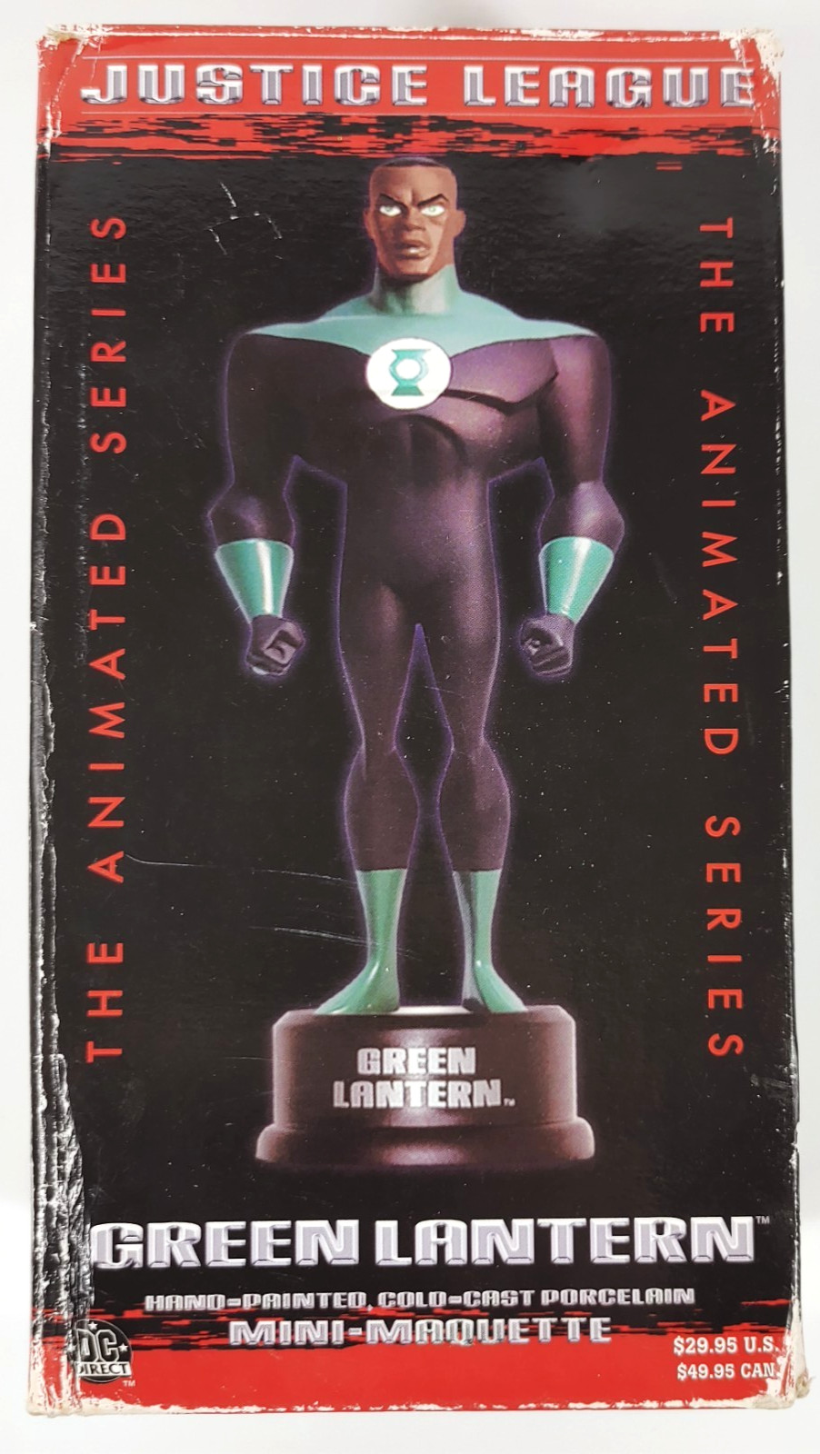 GREEN LANTERN MINI MAQUETTE (2003) DC Direct; Justice League Animated GREEN LANTERN MINI MAQUETTE (2003) DC Direct; Justice League Animated