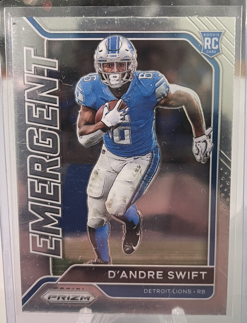 2020 Prizm D\'Andre Swift Emergent Rookie #18