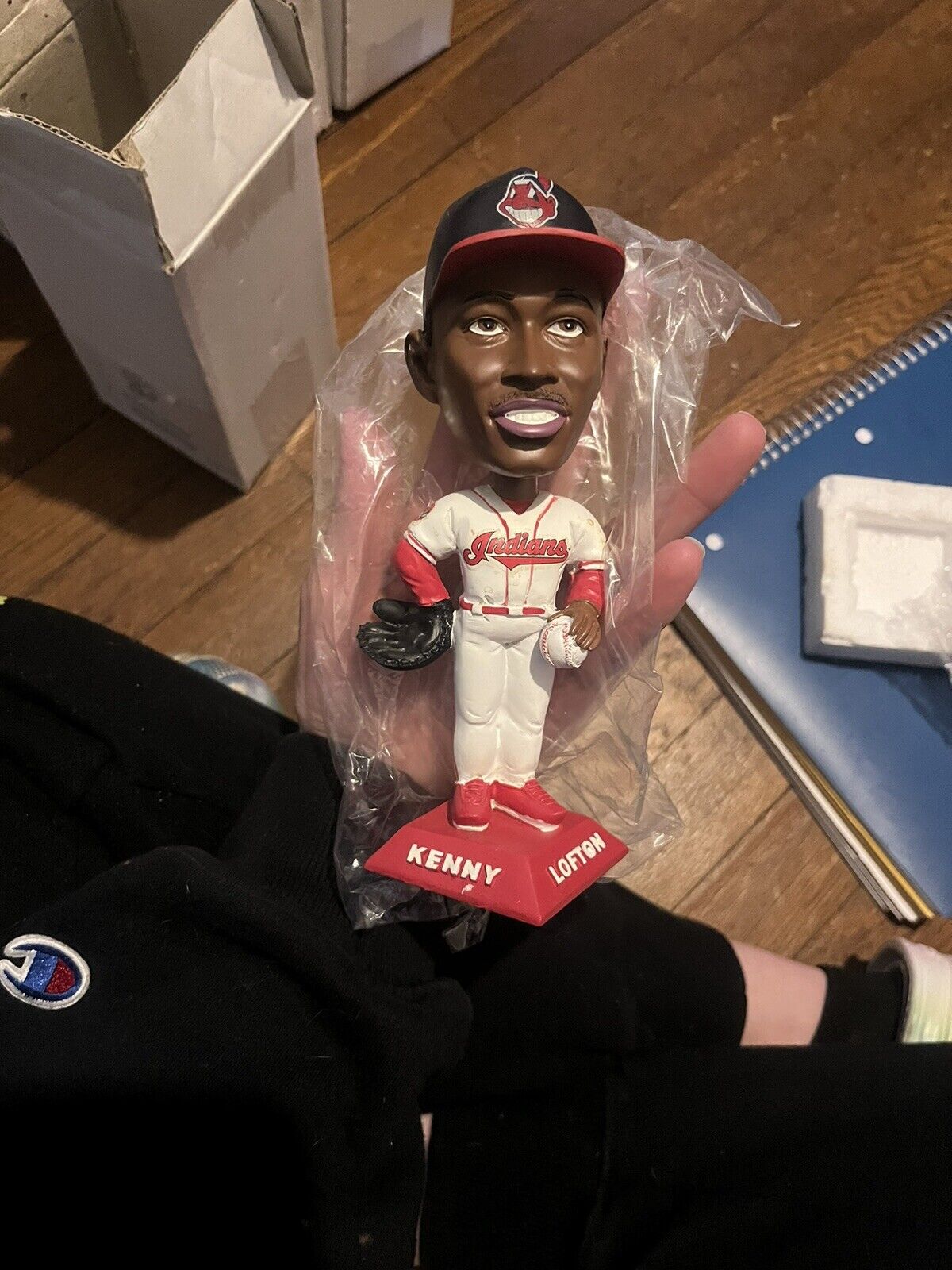 Cleveland Indians Kenny Lofton Bobblehead 2001 Collectors Edition 5th of 7