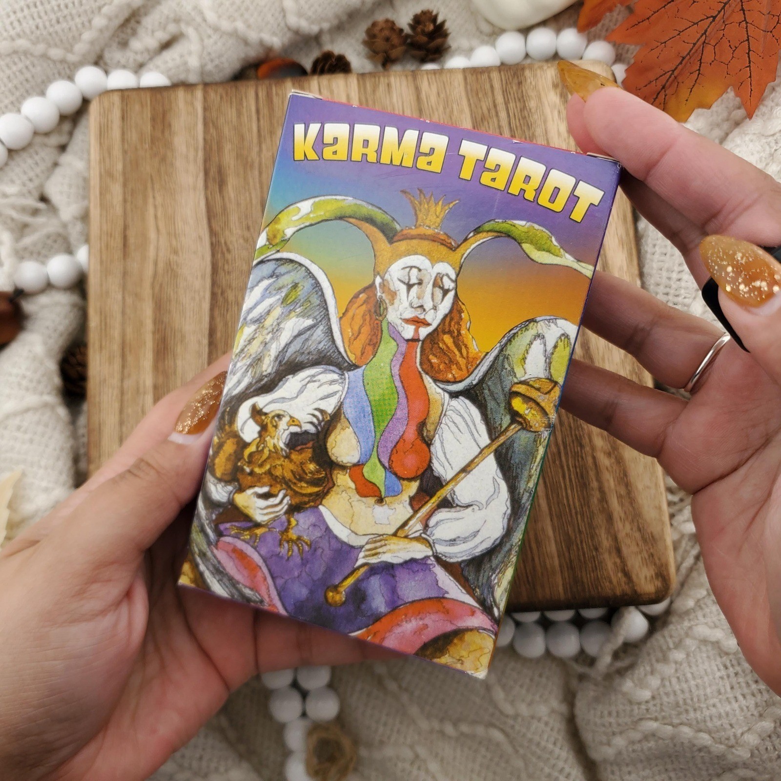 Karma Tarot Cards 78 Card Complete Deck Vintage 1983