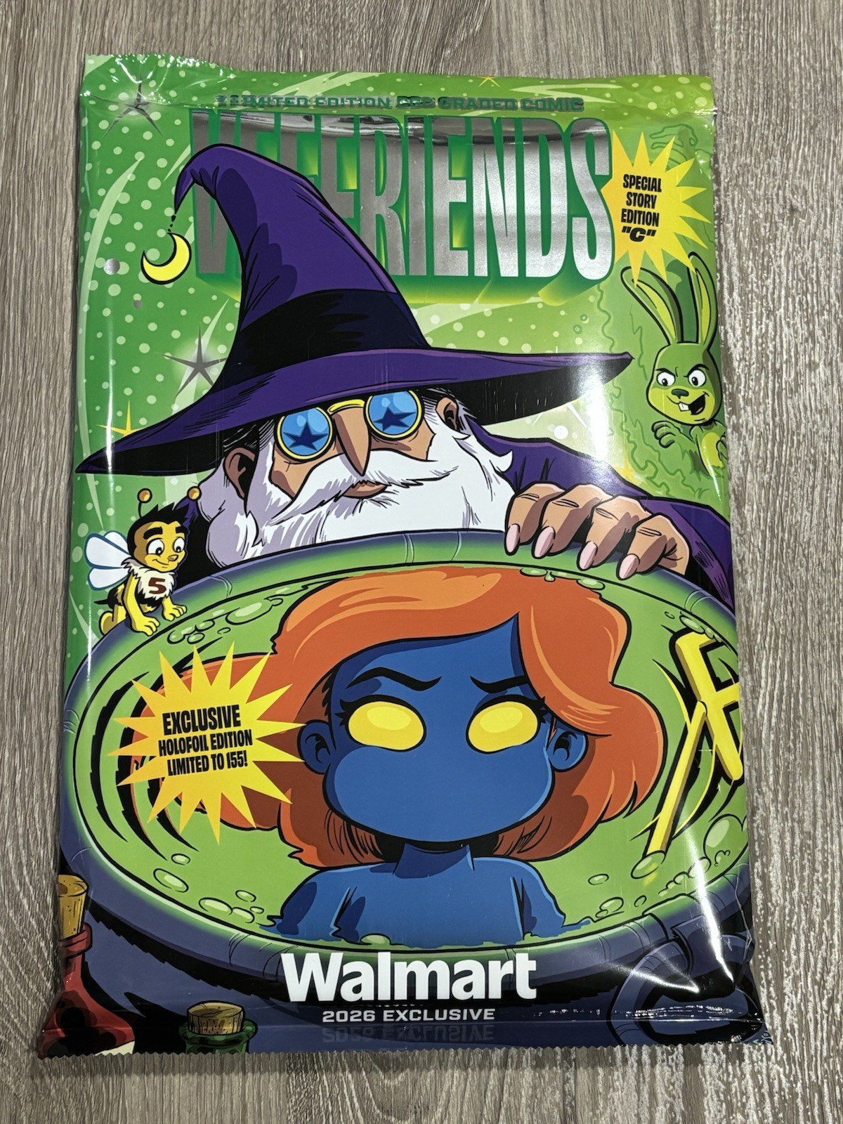 2026 Veefriends Special Edition C CGC Graded Comic Holo Walmart Exclusive /155 2026 Veefriends Special Edition C CGC Graded Comic Holo Walmart Exclusive /155