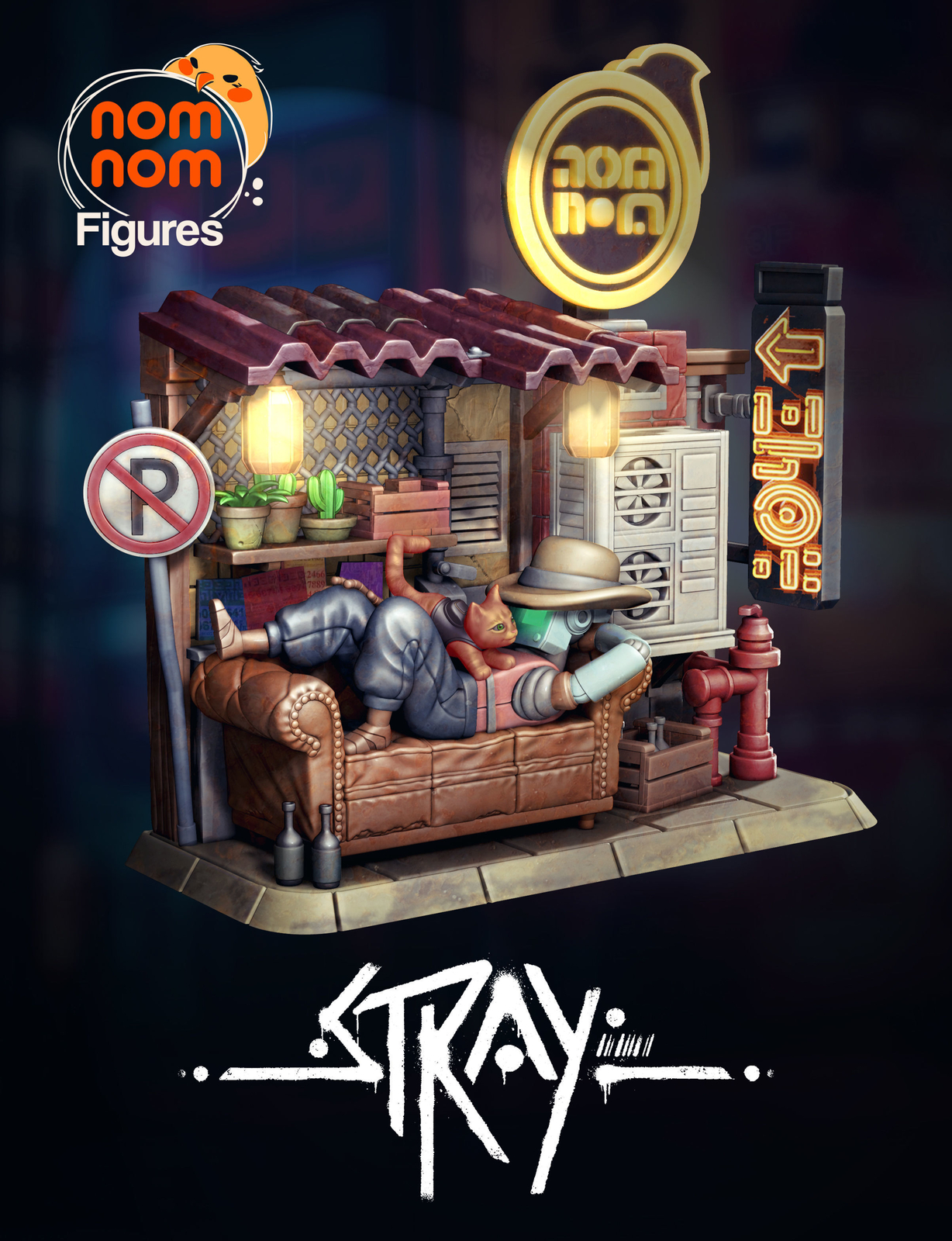 Stray Resin Figure / Statue various sizes Stray Resin Figure / Statue various sizes