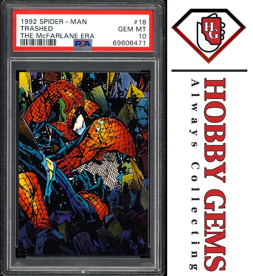 SPIDER-MAN PSA 10 1992 Spider-Man the McFarlane Era Trashed #18