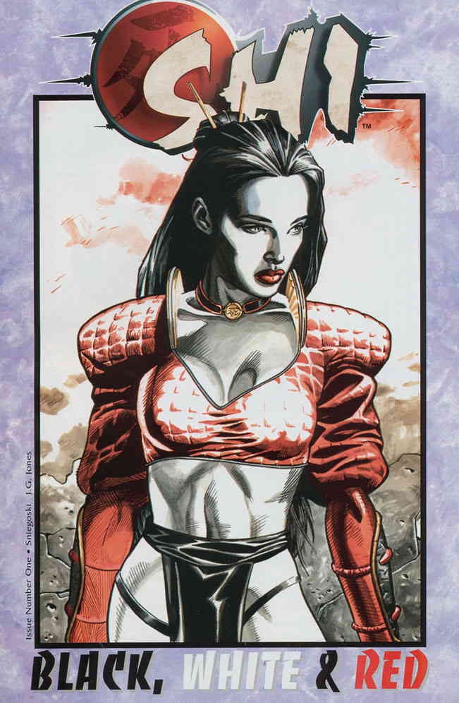Shi: Black, White, and Red #1 VF/NM; Crusade | J.G. Jones - w/Bag+Board Shi: Black, White, and Red #1 VF/NM; Crusade | J.G. Jones - w/Bag+Board