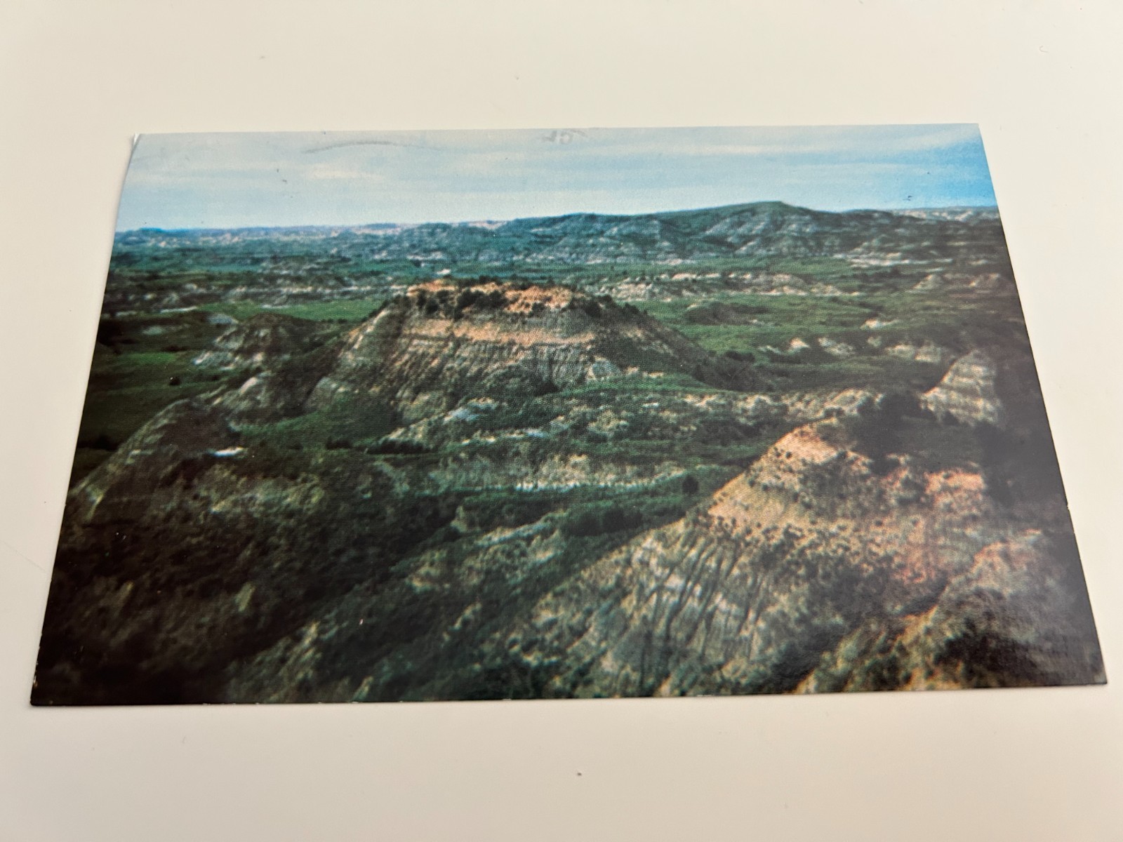Hitching Post Historic Medora N D North Dakota Painted Canyon Badlands Postcard Hitching Post Historic Medora N D North Dakota Painted Canyon Badlands Postcard