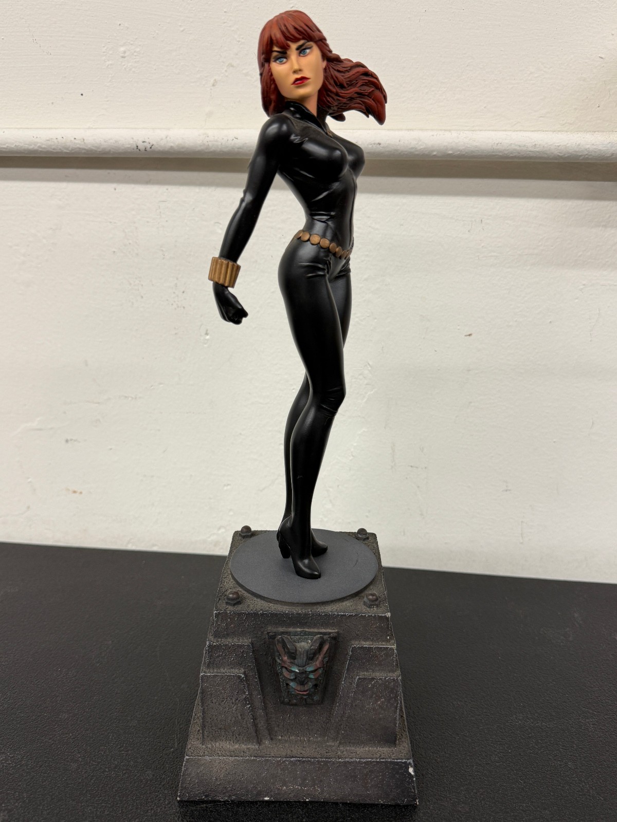 Bowen Designs Black Widow Statue 2000 Randy Bowen Marvel Cold Cast 1749/4000 Bowen Designs Black Widow Statue 2000 Randy Bowen Marvel Cold Cast 1749/4000
