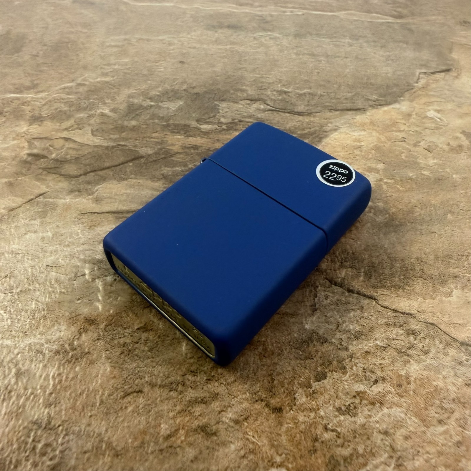 Zippo Royal Blue Matte full size Lighter CASE ONLY + Flint Pack + Wick Pack Zippo Royal Blue Matte full size Lighter CASE ONLY + Flint Pack + Wick Pack
