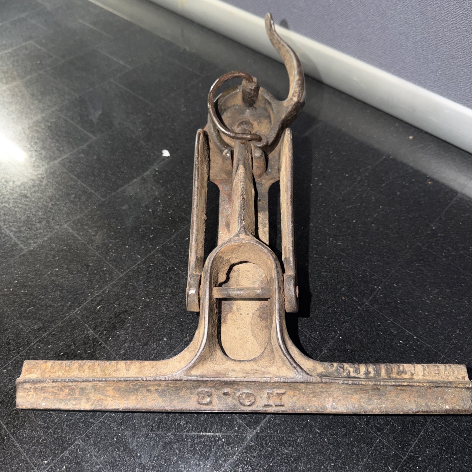 Antique Wentworth’s No. 3 Saw Sharpening Vise Pat 1879 Working Broken Mount