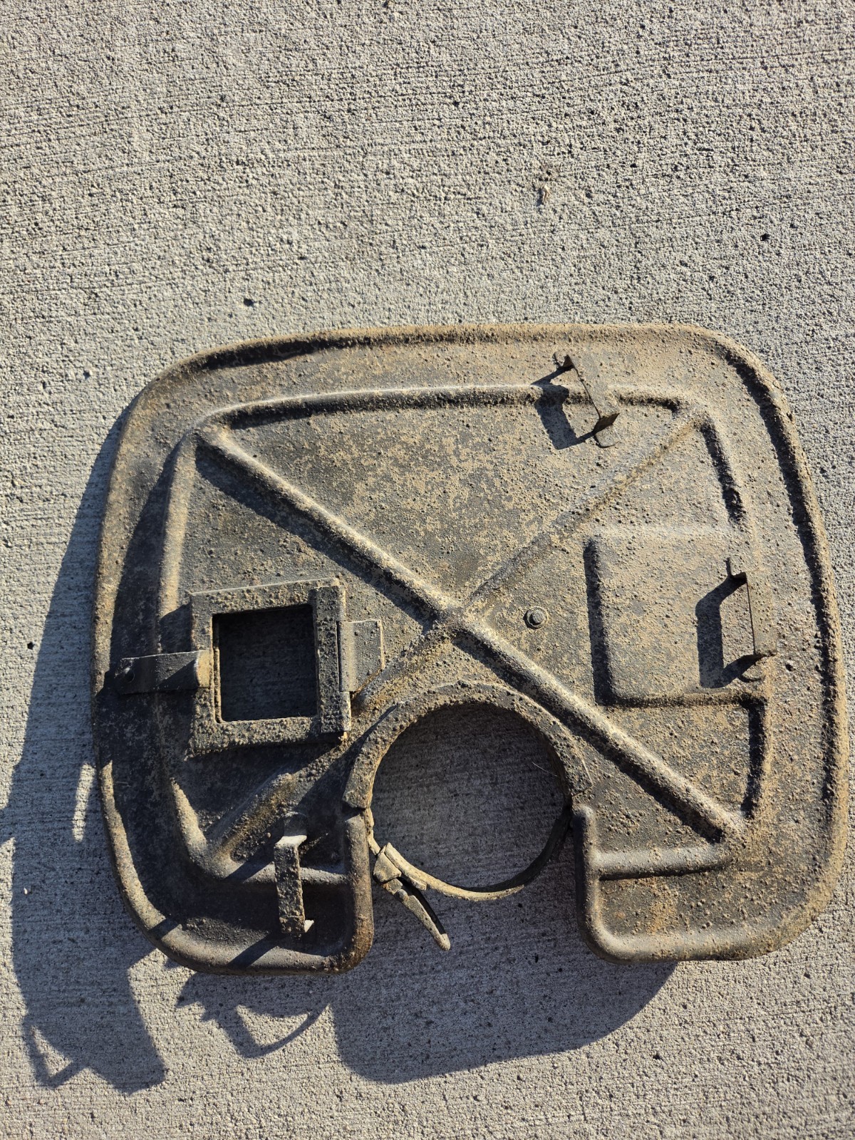 WW2 Panzerschreck relic shield German WW2 Panzerschreck relic shield German