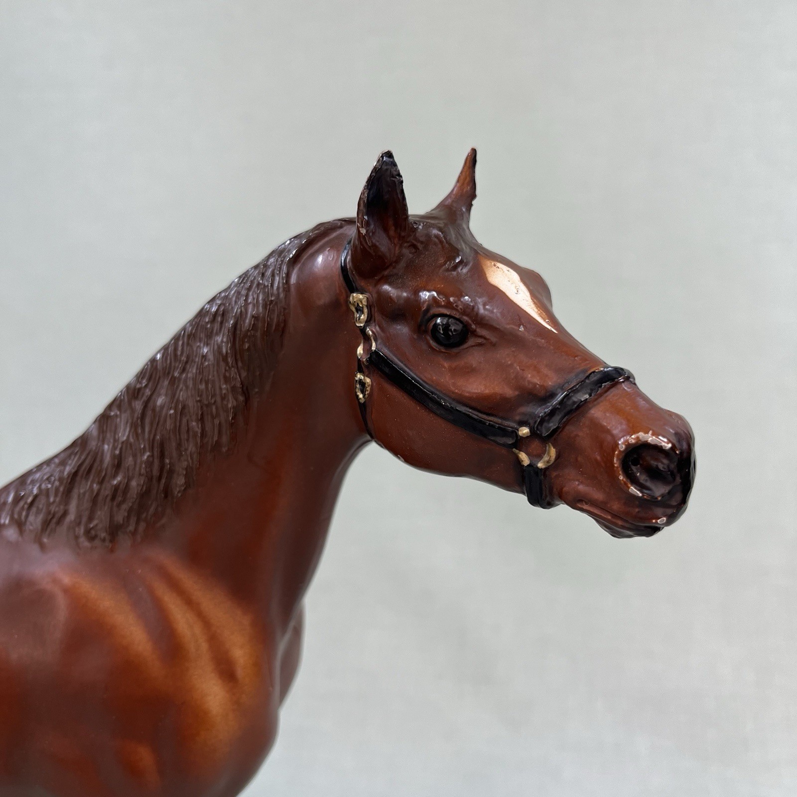 Vintage Breyer Horse Rare Chalky Man O War Chestnut Thoroughbred Stallion