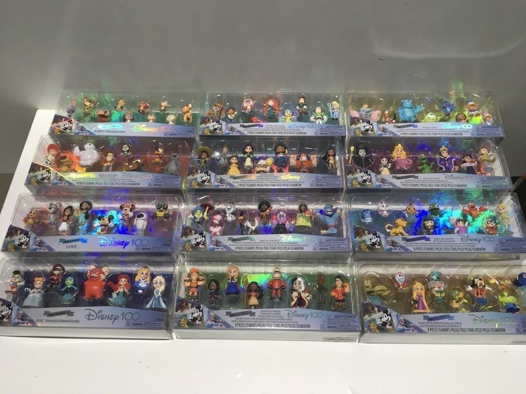 Disney 100 Years Of Celebration - Figure Packs Complete NIB *ALL 100 Figures*