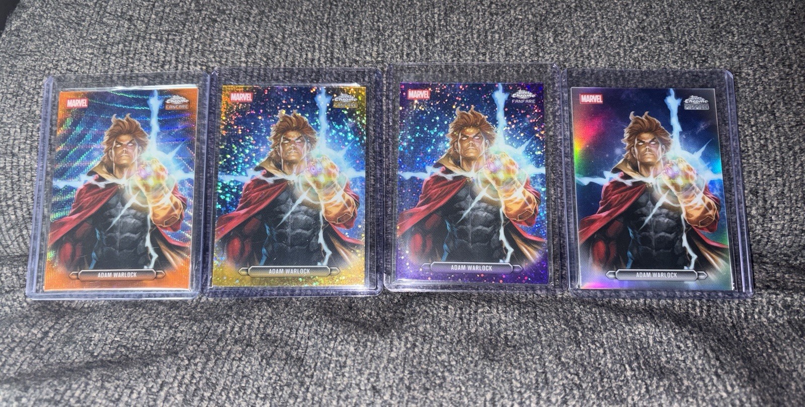 2026 Topps Chrome Marvel Comics Fanfare Adam Warlock FF-01 Orange /25,/50,/75 2026 Topps Chrome Marvel Comics Fanfare Adam Warlock FF-01 Orange /25,/50,/75