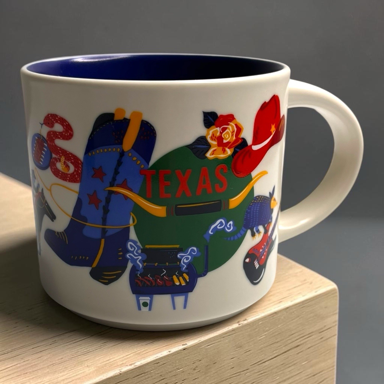Starbucks Texas TX Tea Coffee Cup Mug 14oz Discovery Series 2024 Starbucks Texas TX Tea Coffee Cup Mug 14oz Discovery Series 2024
