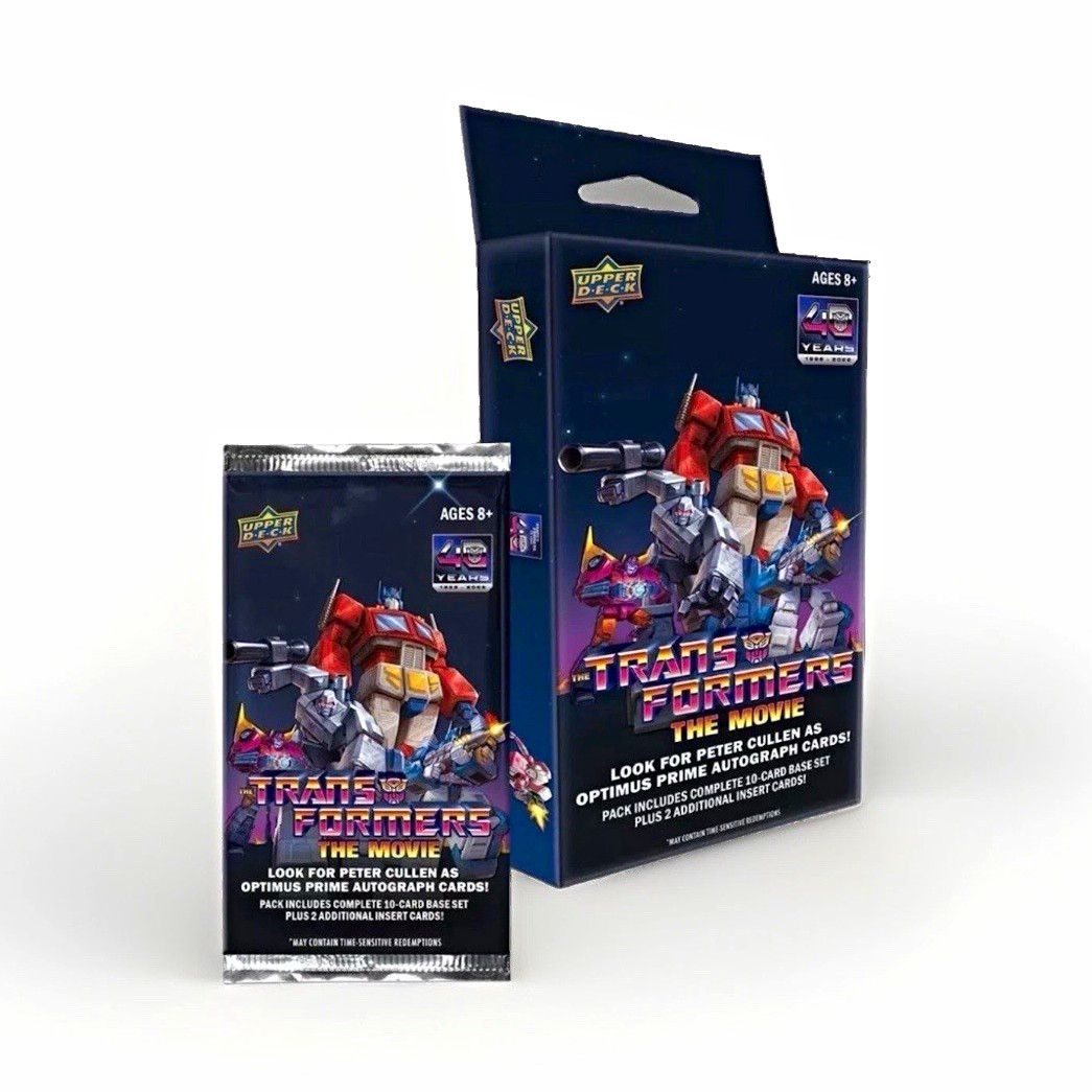 Upper Deck Transformers: The Movie 2006 Sealed Pack 12 Cards Optimus Prime