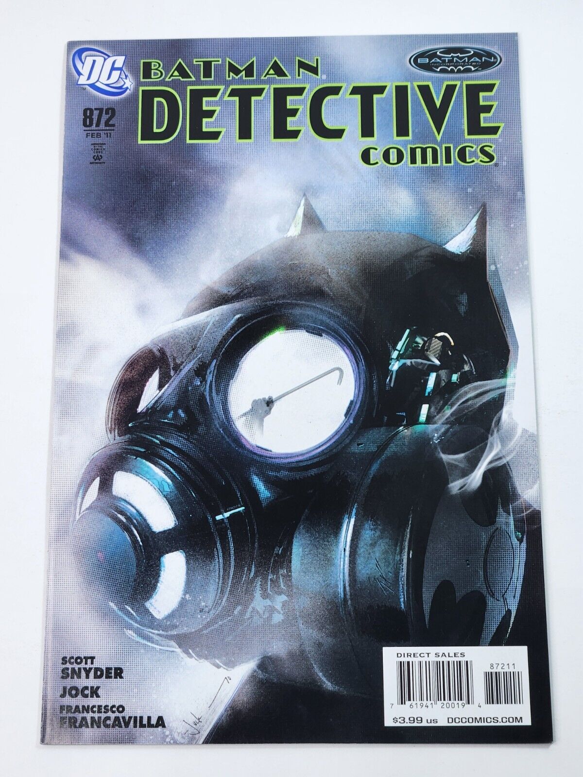 Detective Comics 872 DIRECT 1st App The Dealer The Black Mirror Pt 2 2011
