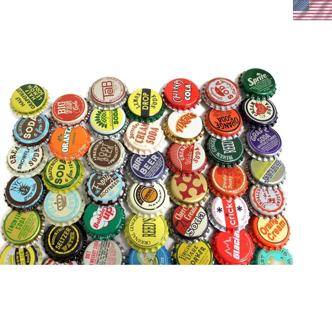100 Vintage and Vintage Inspired Bottle Caps Random Mix 100 Vintage and Vintage Inspired Bottle Caps Random Mix
