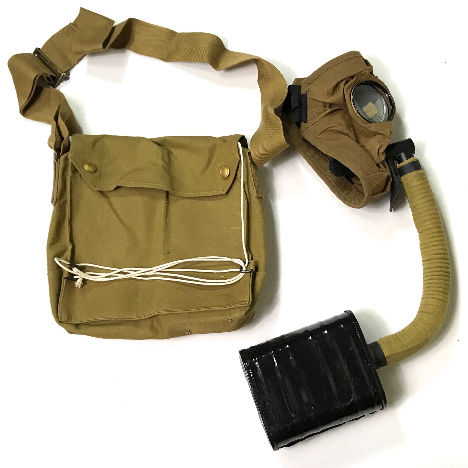 WWI US M1917 BRITISH & US ARMY SBR GAS MASK & CARRY BAG WWI US M1917 BRITISH & US ARMY SBR GAS MASK & CARRY BAG