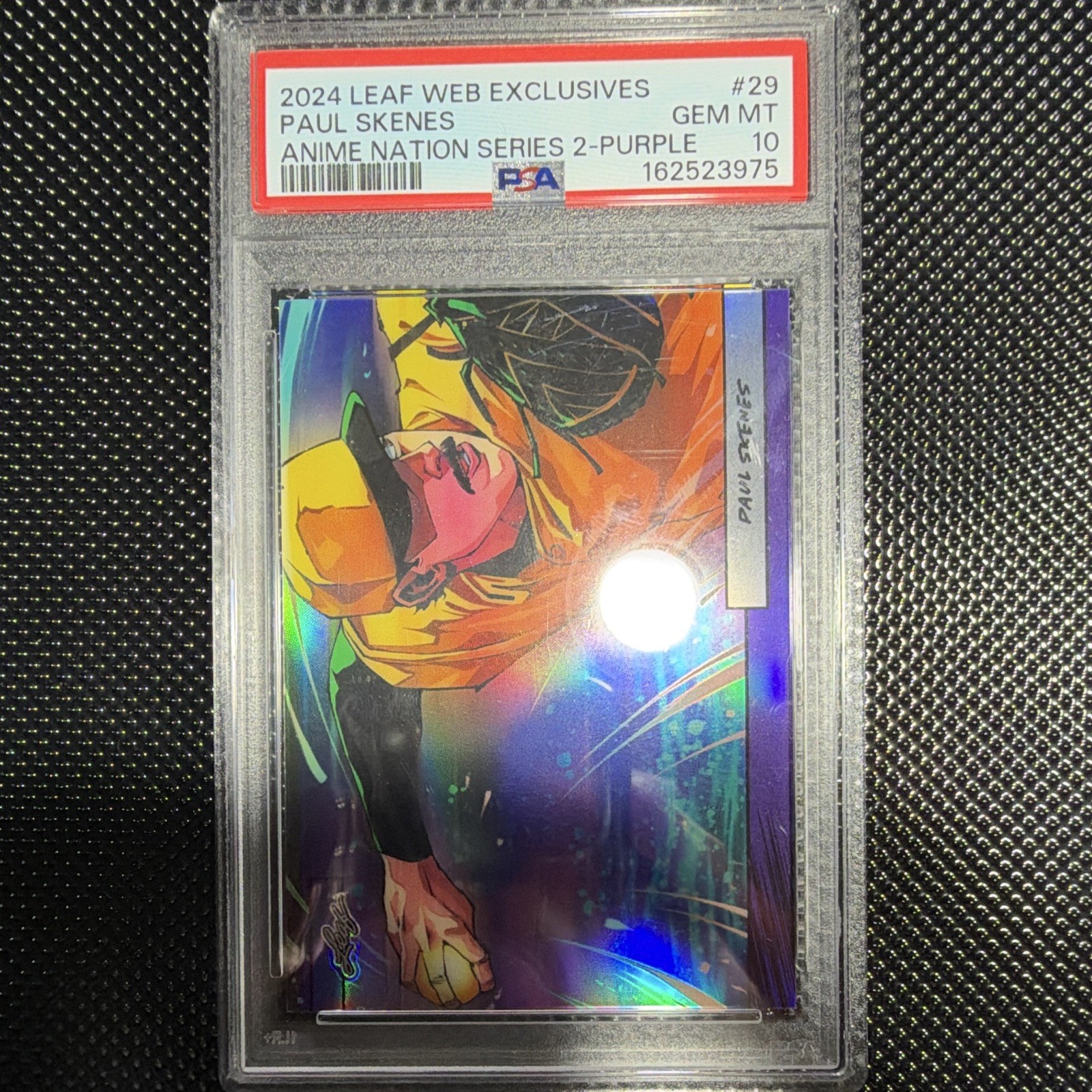 Leaf 2024 Web Exclusives Anime Nation Series 2 Purple #29 Paul Skenes PSA 10 Leaf 2024 Web Exclusives Anime Nation Series 2 Purple #29 Paul Skenes PSA 10