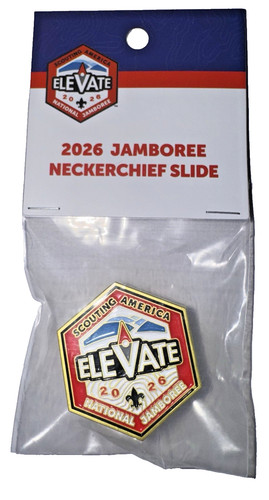 NECKERCHIEF SLIDE OFFICIAL 2026 NATIONAL JAMBOREE NECKERCHIEF SLIDE OFFICIAL 2026 NATIONAL JAMBOREE