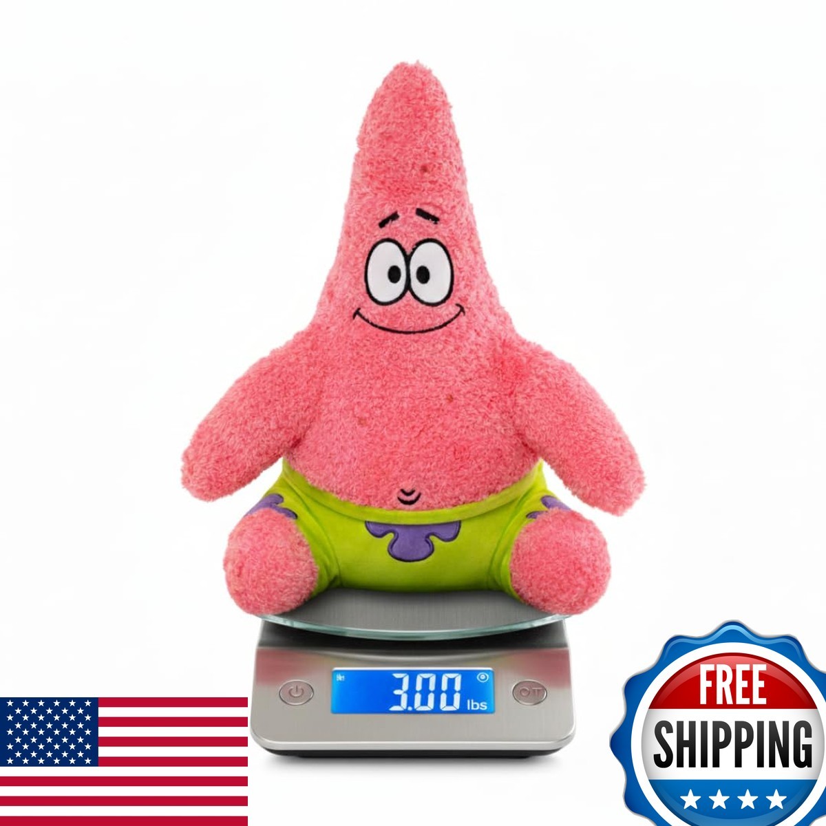 Franco Calm Spongebob Squarepants Patrick Star Bedding Super Soft Calming 3Lb Franco Calm Spongebob Squarepants Patrick Star Bedding Super Soft Calming 3Lb