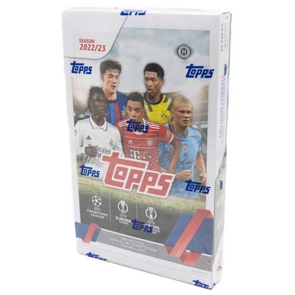 A / Topps UEFA 2022 23 Soccer Foot Hobby Box Competition Champions League Box