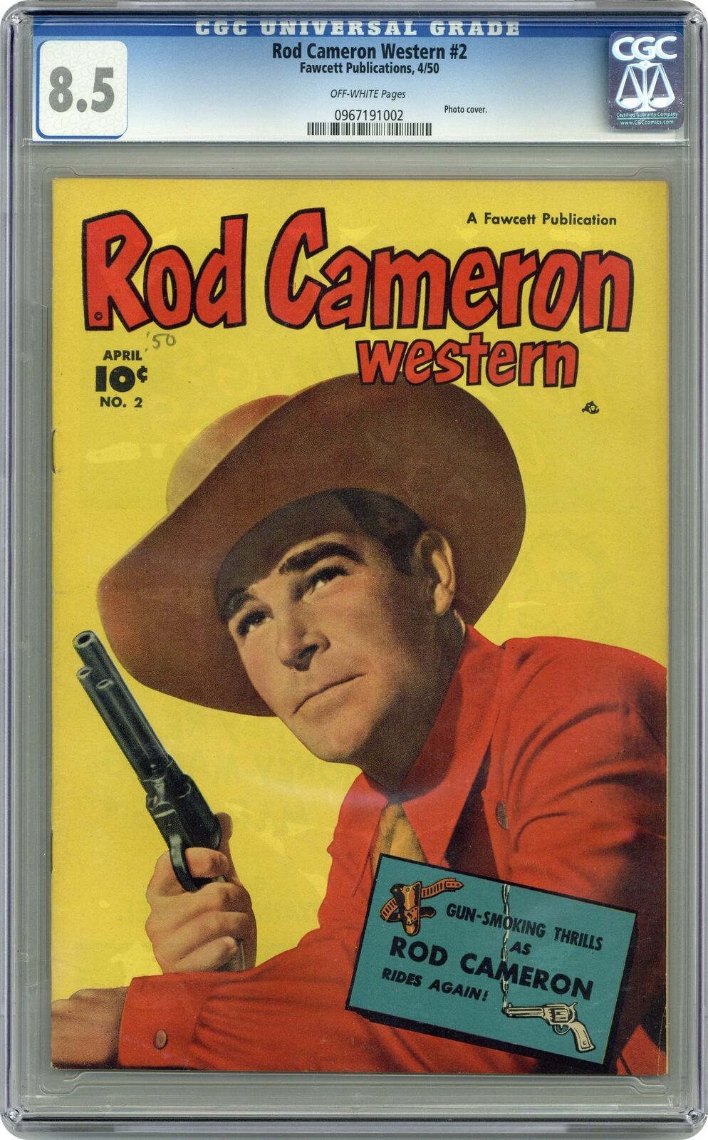 Rod Cameron Western #2 CGC 8.5 1950 0967191002