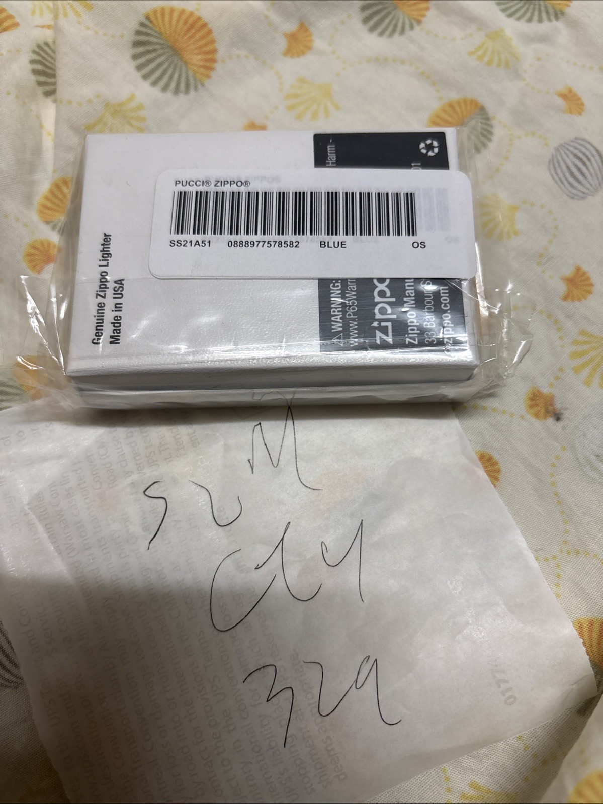 SS21 Zippo Supreme Emilio Pucci Lighter Made in USA with Box Zippo Lighter Blue SS21 Zippo Supreme Emilio Pucci Lighter Made in USA with Box Zippo Lighter Blue