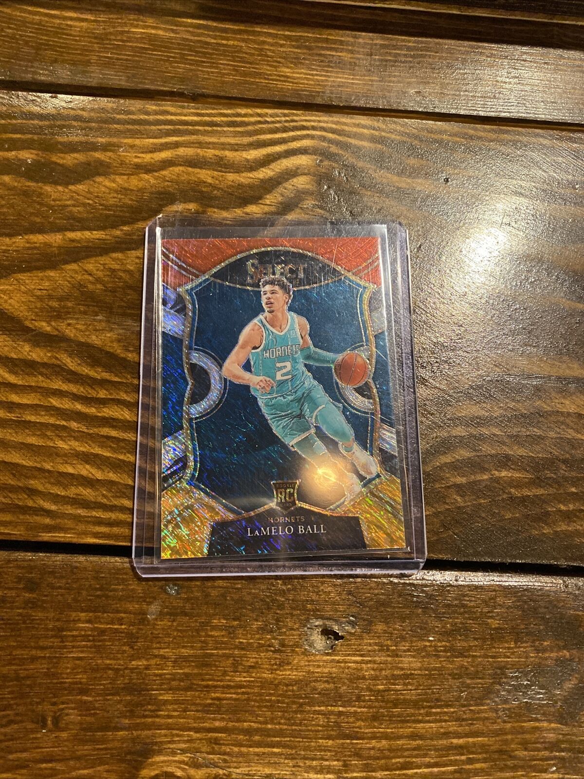 Lamelo Ball Rookie Card Panini Select Concourse Shimmer