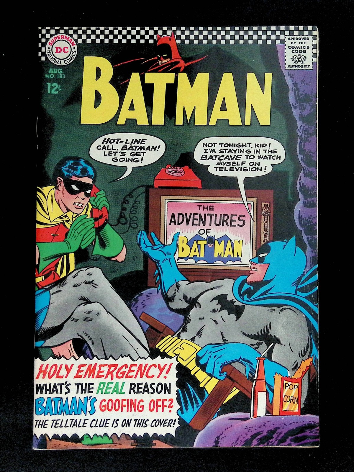 1966 Batman 183 DC Comics Silver Age