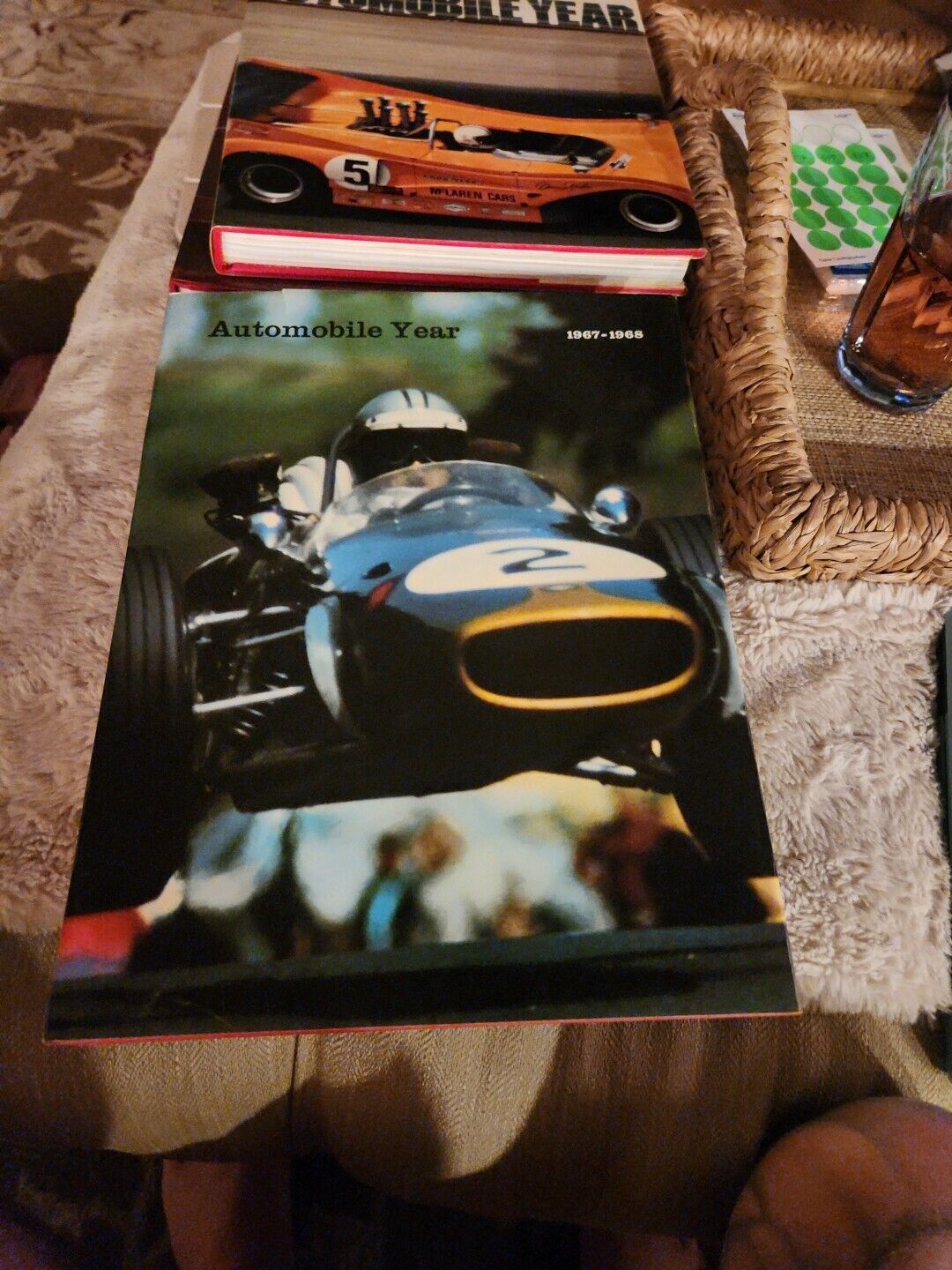 Book Automobile Year 1967-1968 Volume No. 15 English edition by Guichard
