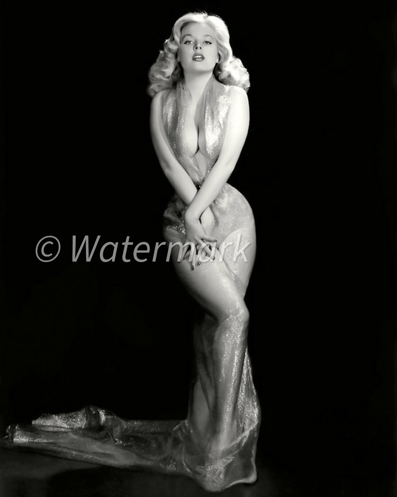 BETTY BROSMER 1950s MODEL PIN-UP 💜 8X10 PUBLICITY PHOTO - Collector Historical