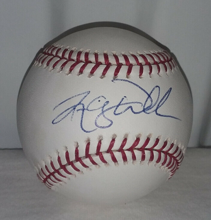 Randy Wells Autographed Rawlings Major League Baseball