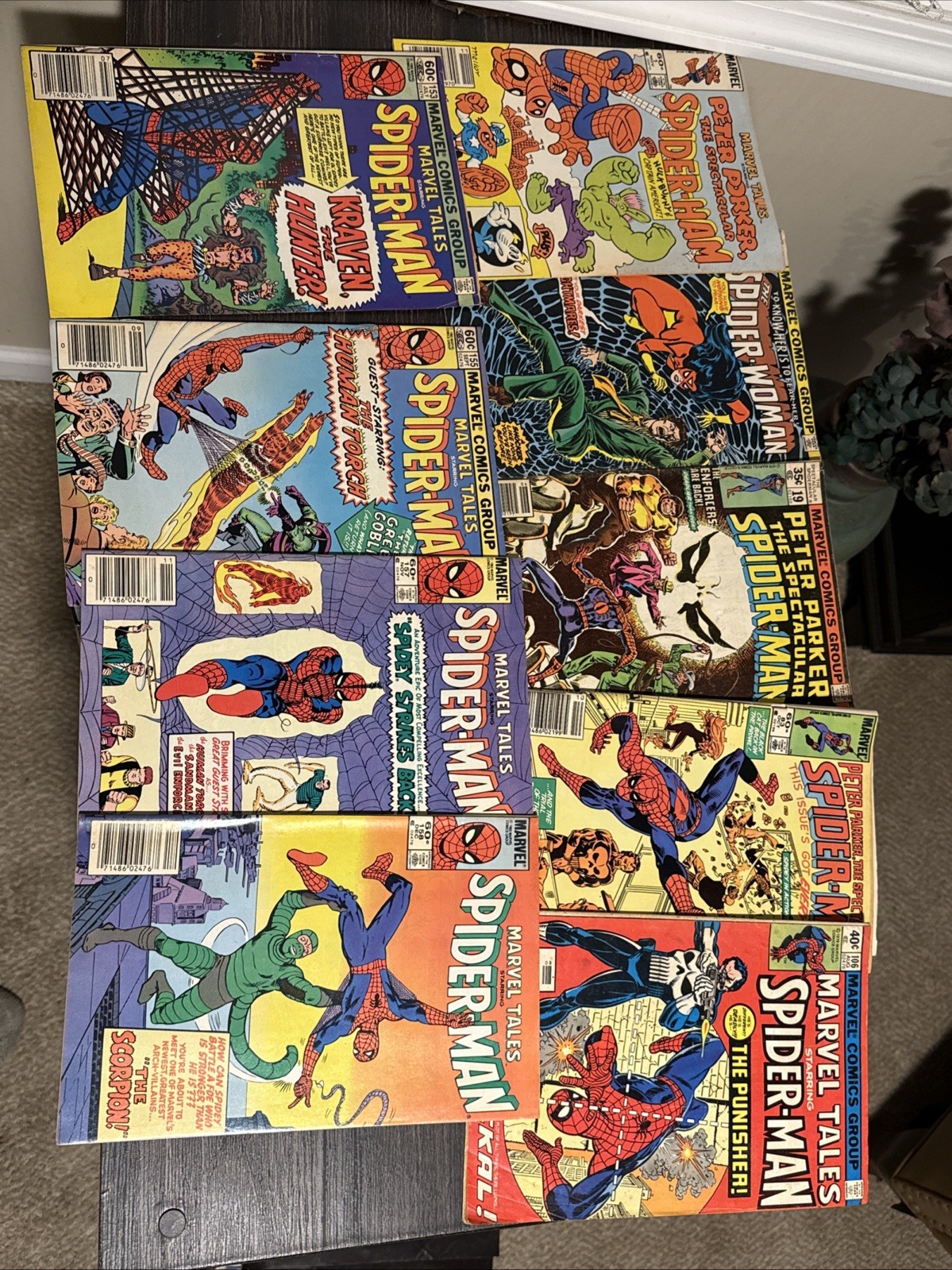 Spider-Man Marvel Comics Lot Spider-Man Marvel Comics Lot