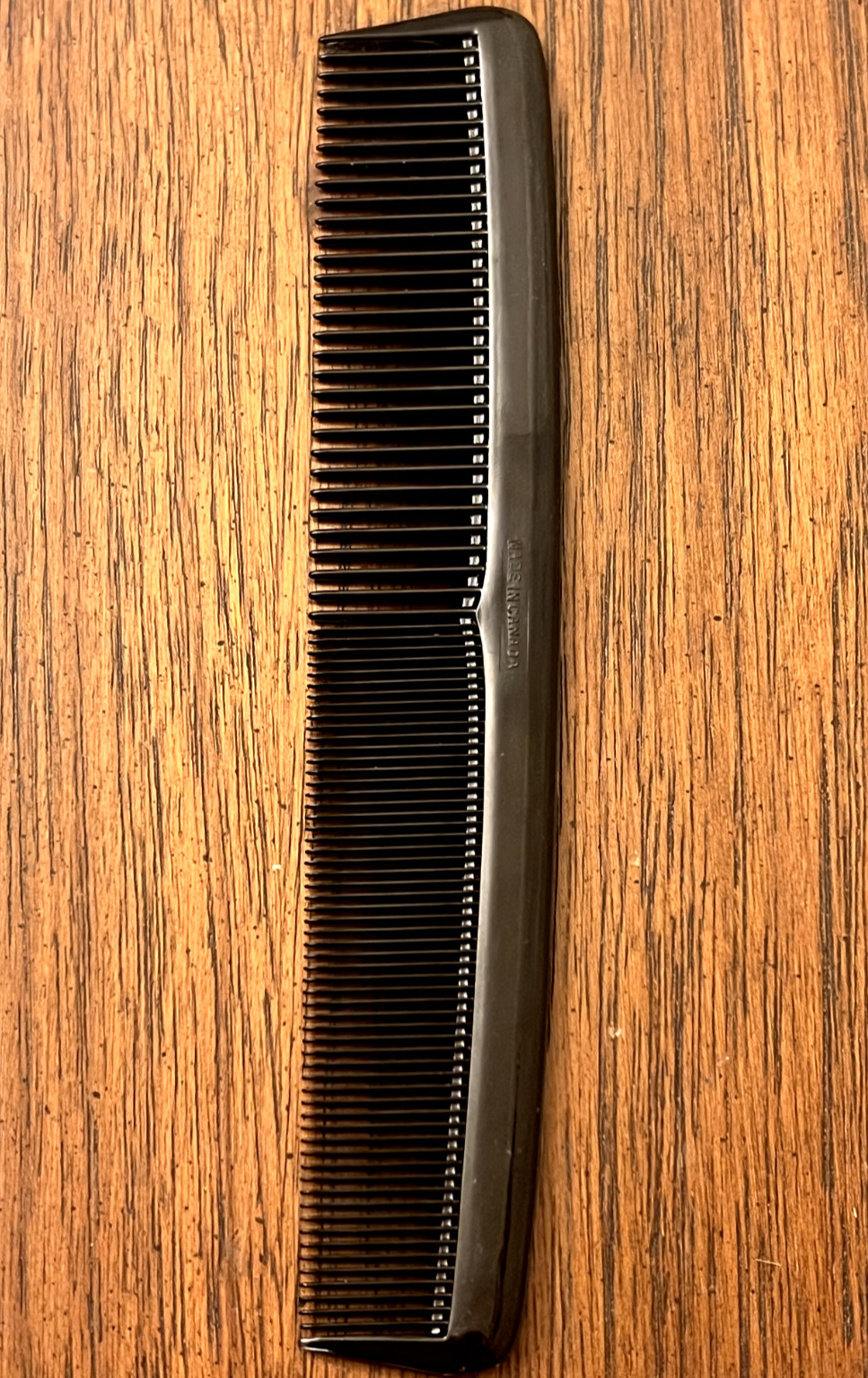 Hair Comb WWII Original British Army Issued Black Stamped: Made In Canada 7\