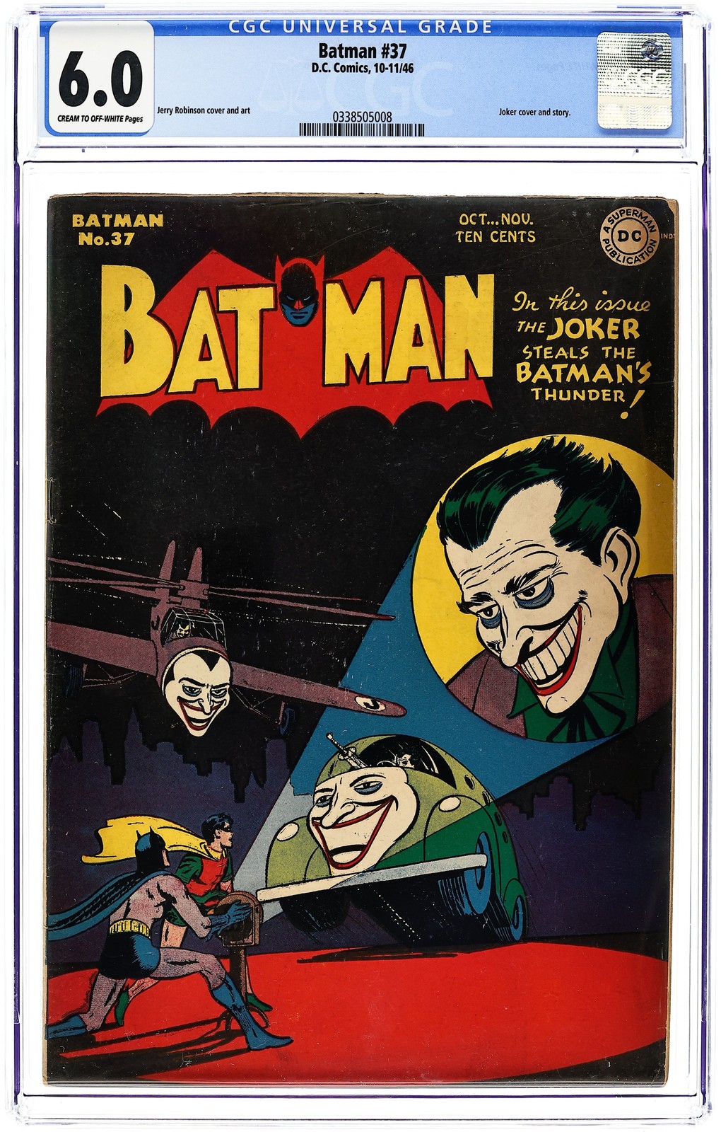 Batman #37 CGC 6.0 1946 0338505008