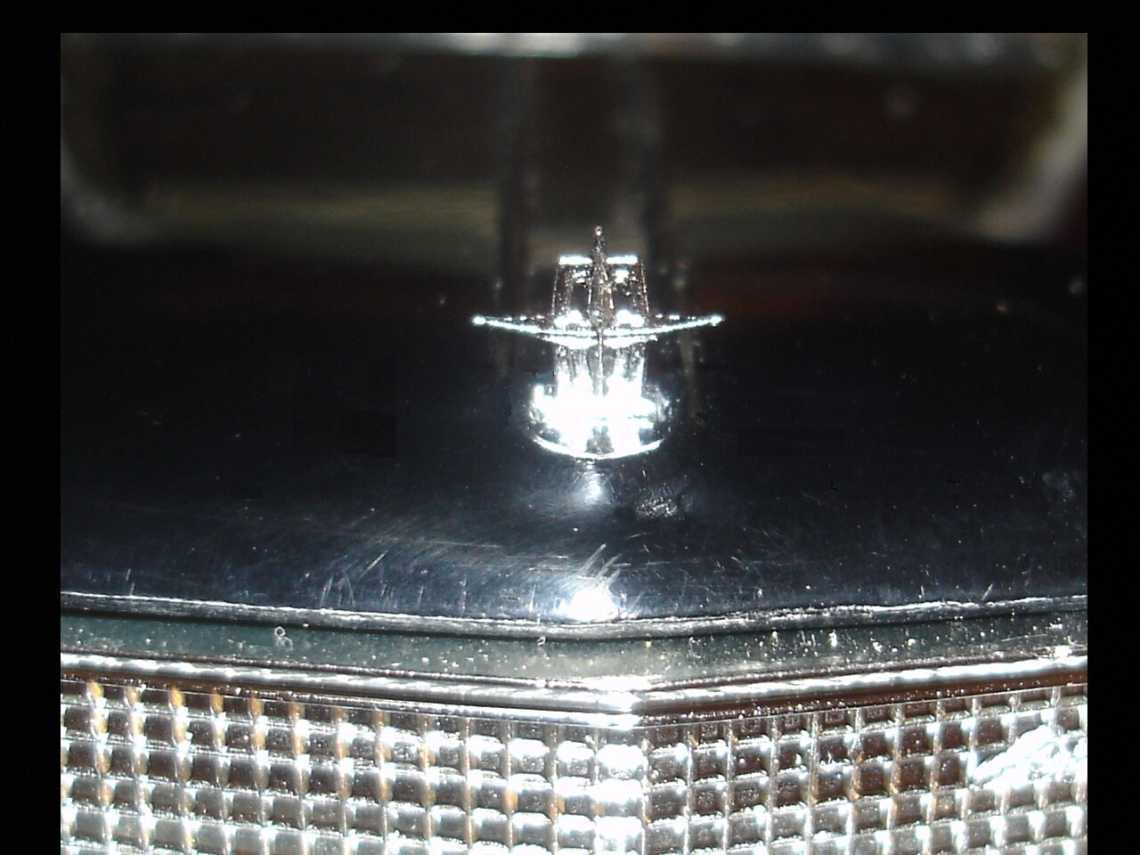 1956-1960 CONTINENTAL DEALER PROMO CAR OR  TOY STORE REPRODUCTION HOOD ORNAMENT