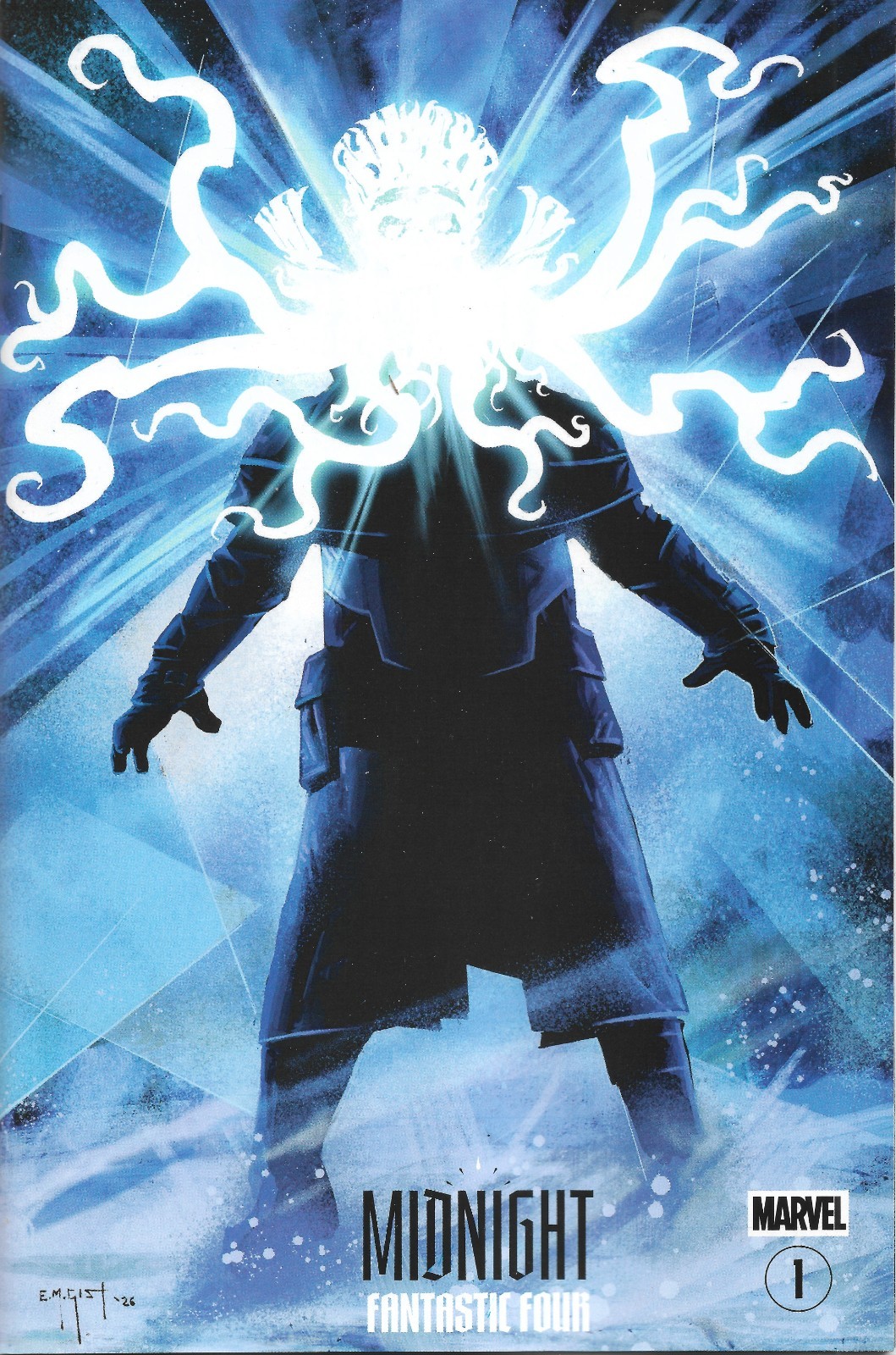 MIDNIGHT FANTASTIC FOUR #1 COVER D E.M. GIST MIDNIGHT HORROR HOMAGE(MARVEL 2026) MIDNIGHT FANTASTIC FOUR #1 COVER D E.M. GIST MIDNIGHT HORROR HOMAGE(MARVEL 2026)