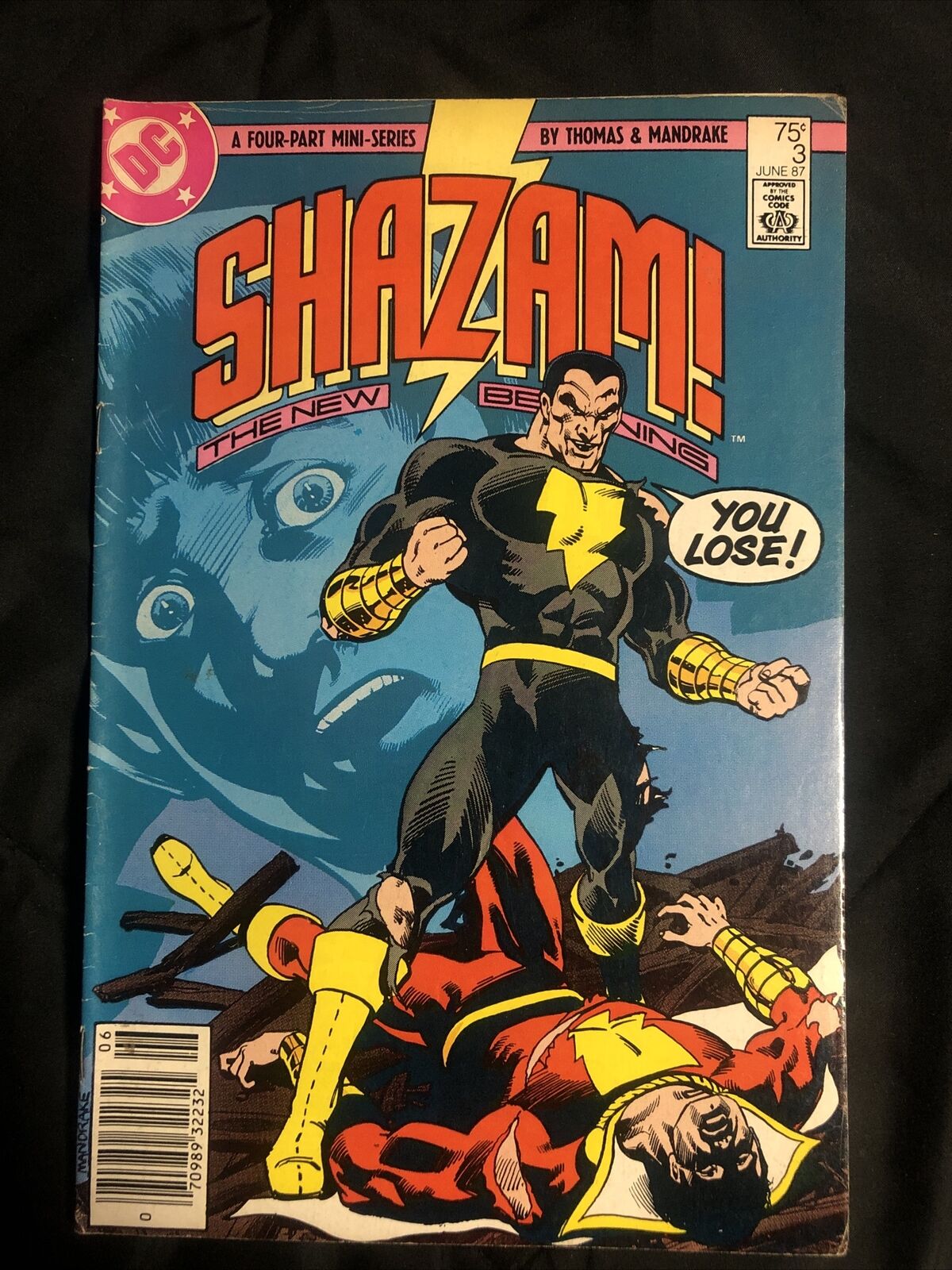 Shazam The New Beginning #3  DC Comics 1987 VF+