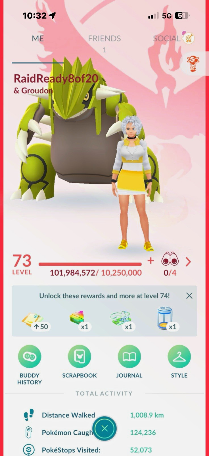 Pokémon GO Level 73 - Over 17 million stardust - GoFest Played - Loaded Account Pokémon GO Level 73 - Over 17 million stardust - GoFest Played - Loaded Account