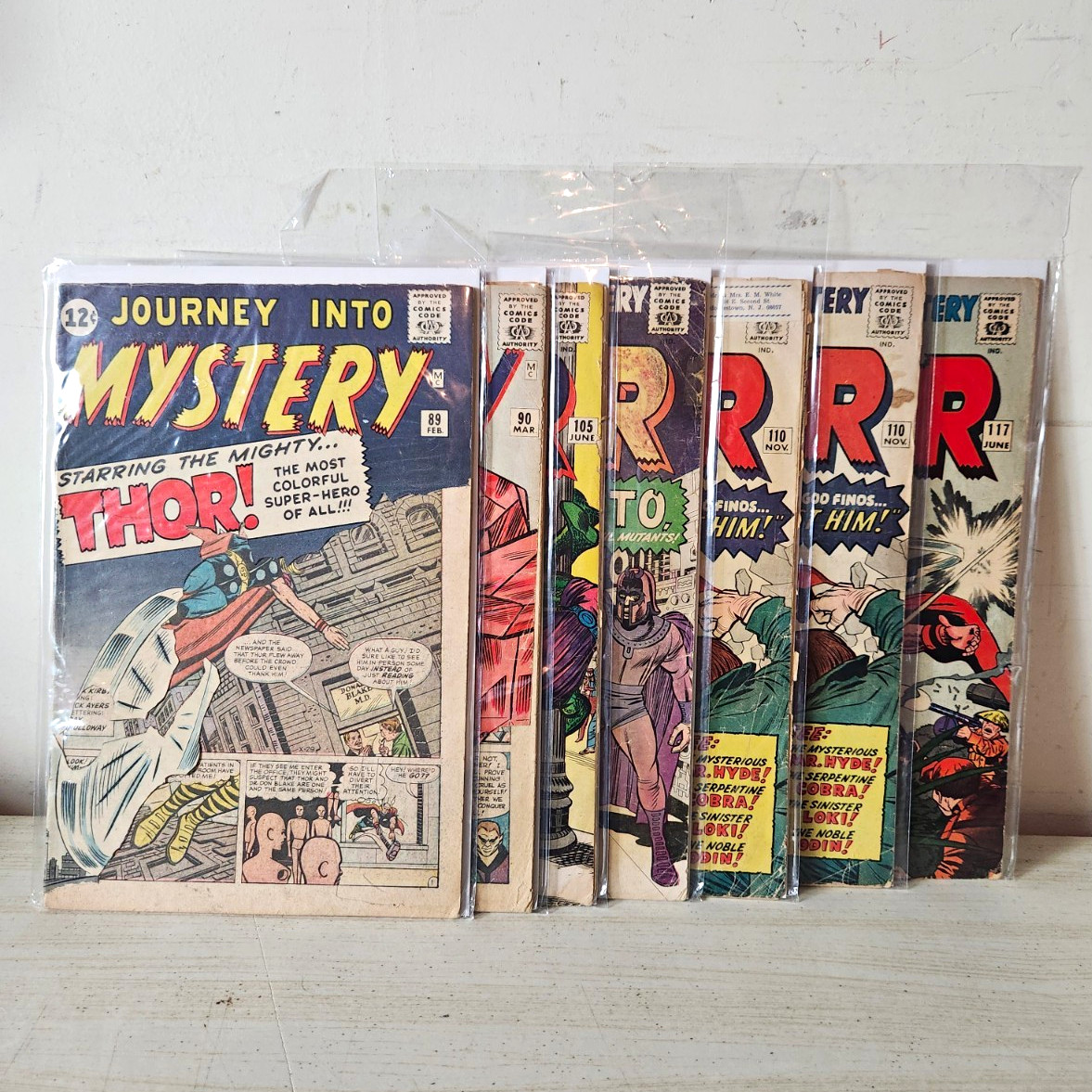 Marvel Journey Into Mystery Silver Age Comic Book Lot (Thor) Stan Lee. Marvel Journey Into Mystery Silver Age Comic Book Lot (Thor) Stan Lee.