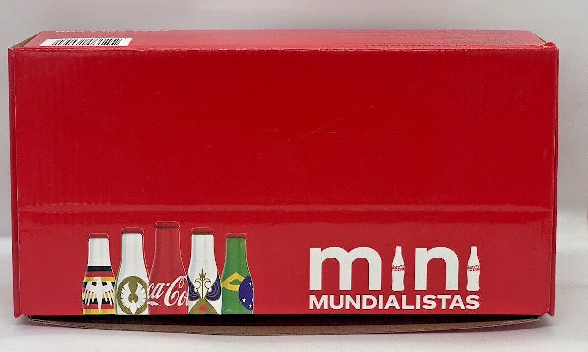 NEW & Sealed Coca Cola FIFA World Cup Russia 2018 Mystery Mini Bottles Box Of 24