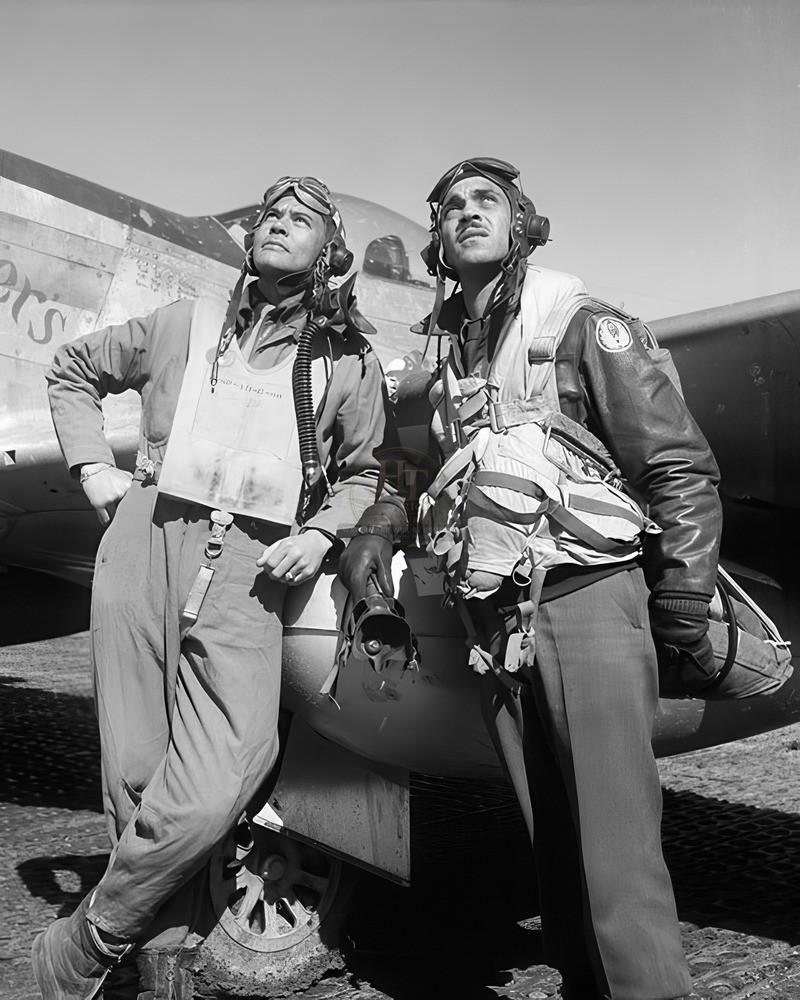 WWII Tuskegee Airman Col Benjamin O Davis 8x10 Glossy Photo Print HT84791024