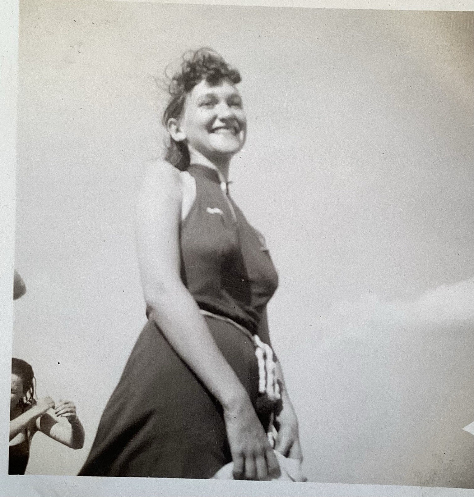 1930’s Vintage PHOTO Lovely Young Perky Lady VIRGINIA Poses 1930’s Vintage PHOTO Lovely Young Perky Lady VIRGINIA Poses