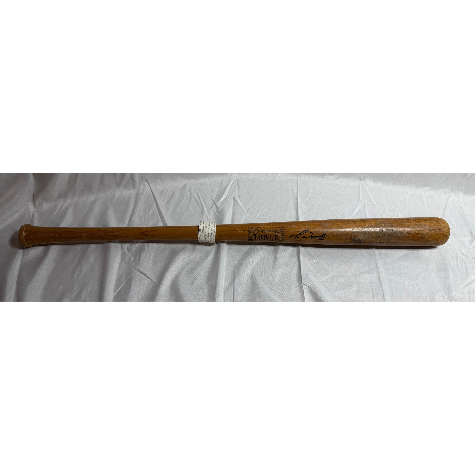 Mike Napoli Signed Arkansas Travelers Logo Bat Autographed 7-28-05 MiLB Rare Mike Napoli Signed Arkansas Travelers Logo Bat Autographed 7-28-05 MiLB Rare
