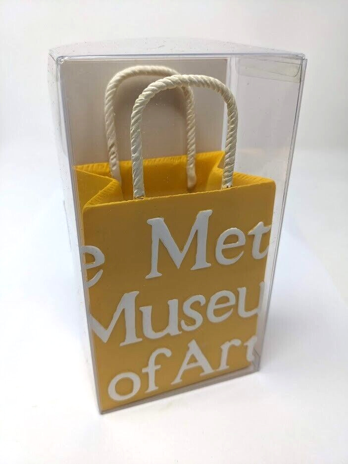 Thr MET Shopping Bag YELLOW Ceramic Bag Metropolitan Museum of Art Rudy Deharak