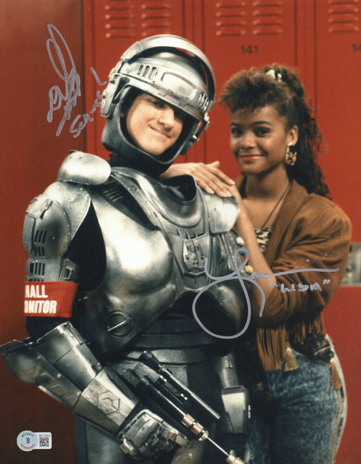DUSTIN DIAMOND LARK VOORHIES SIGNED 11X14 SAVED BY THE BELL PHOTO AUTO BECKETT 