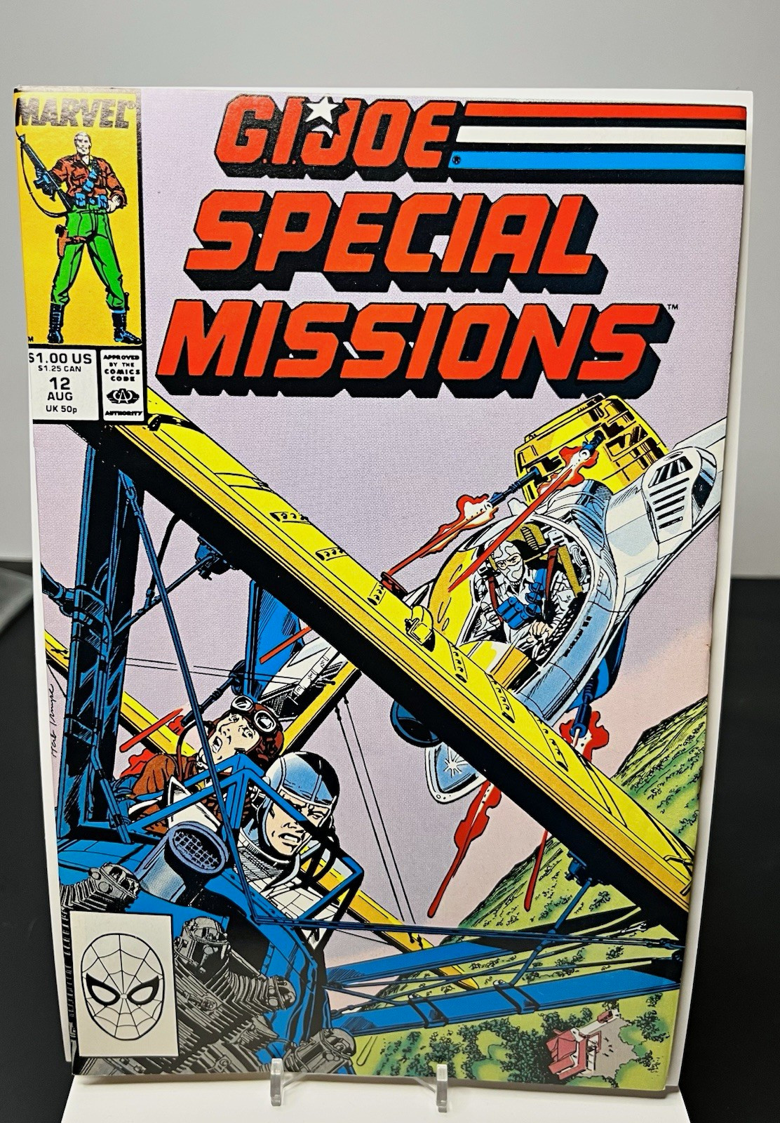 Marvel G.I. Joe Special Missions #12 Direct Edition Larry Hama Herb Trimpe Marvel G.I. Joe Special Missions #12 Direct Edition Larry Hama Herb Trimpe